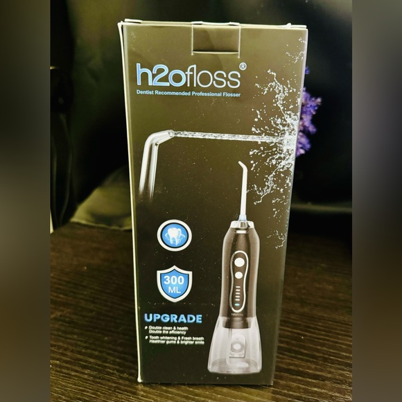 H2O Dental Flosser Teeth, 5 Modes Rechargeable Waterproof Orthopedic Cleaner - Picture 7 of 10